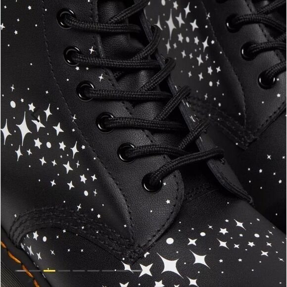 BRAND NEW 1460 PASCAL STARS LEATHER LACE UP BOOTS - Picture 12 of 16